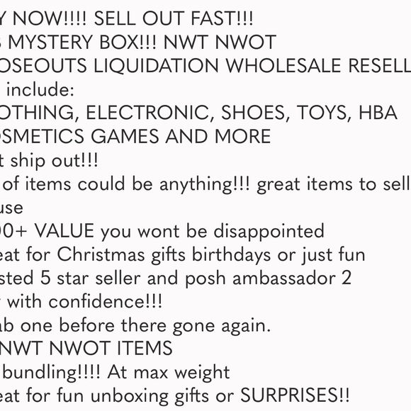 MYSTERY BOX 5LB AMAZON & DEPARTMENT STORE SURPRISE WHOLESALE LIQUIDATION… - Picture 2 of 2